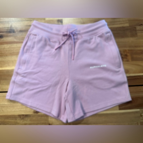 Alphalete Jogger Shorts/ NWT| Size Large/ Women’s Pink - Picture 7 of 9